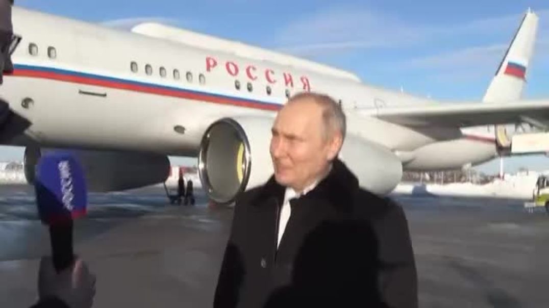 ⁣Путин комментарий телеканалу «Россия»