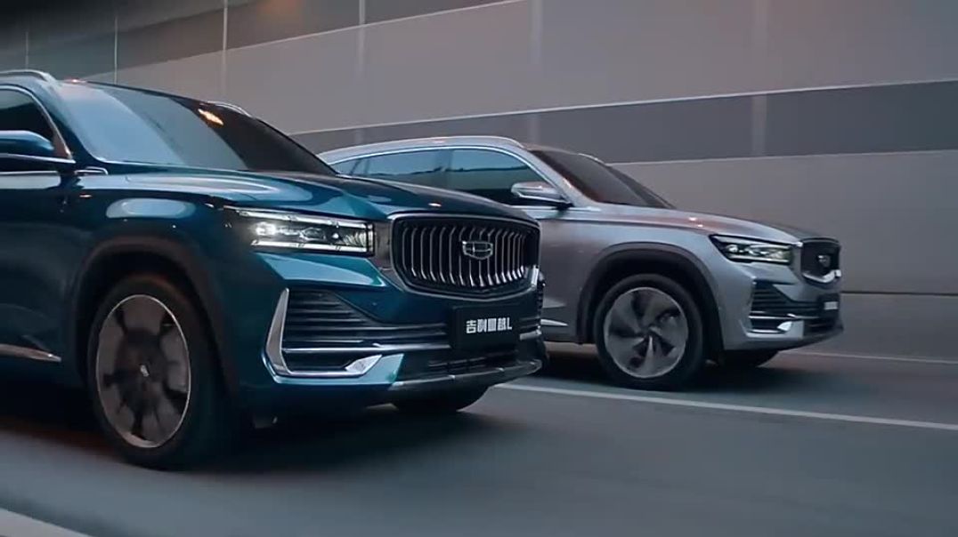 ⁣Новый энергетический автомобиль Geely xingyuel ev