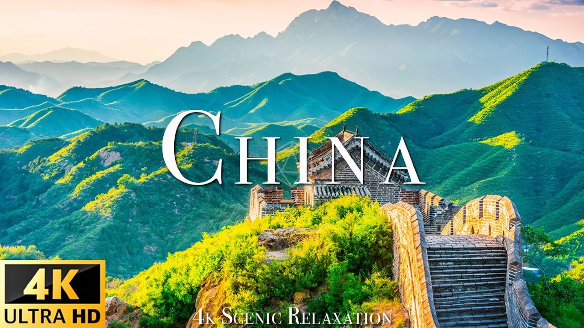 China 4K - Scenic Relaxation Film With Inspiring Music